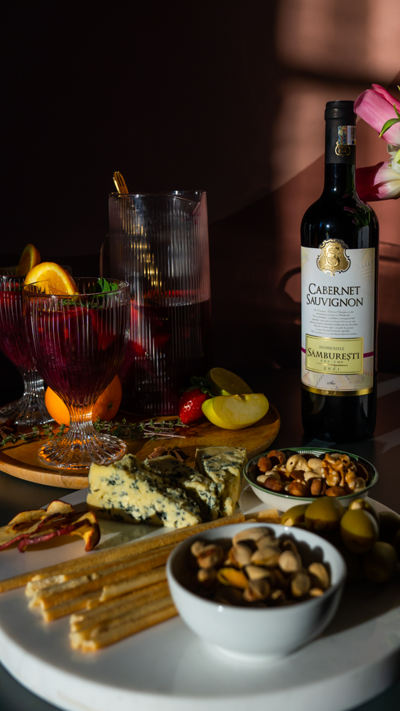 sangria servire snacksuri