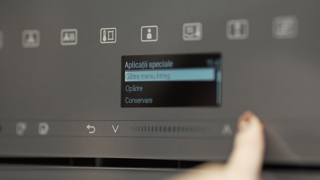 cuptor miele gatire meniu intreg