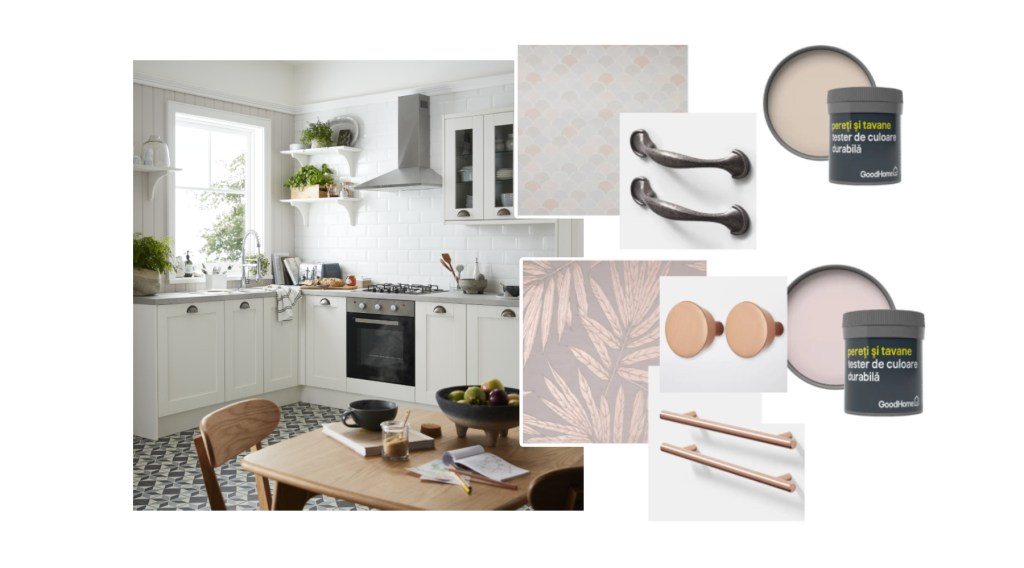 inspiratie amenajare bucatarie colaj