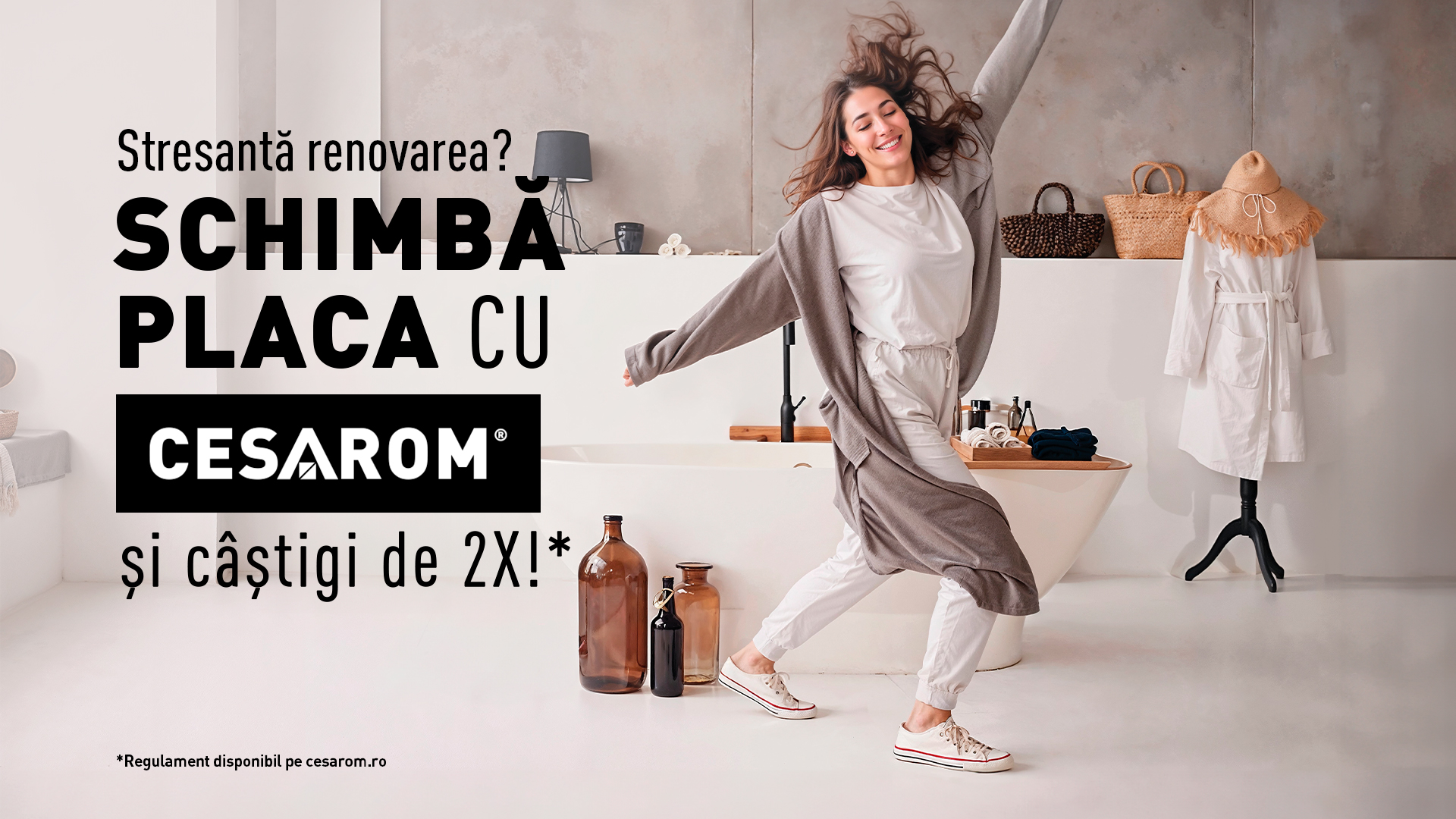 schimba placa cu cesarom