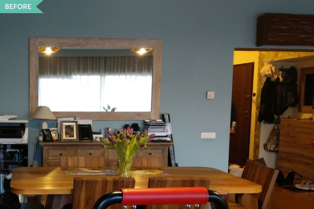 dining pianoterra before