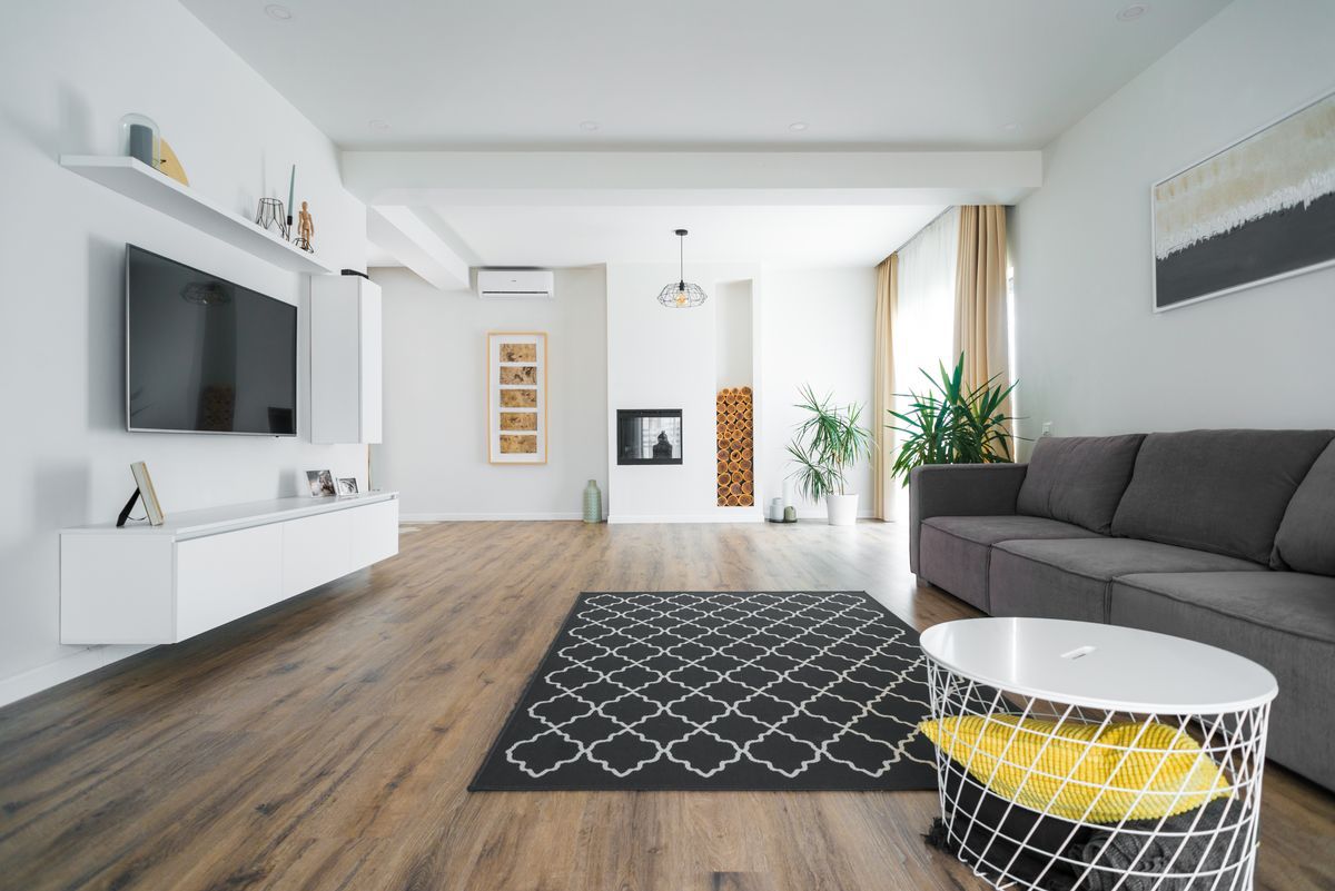 amenajare living in stil scandinav