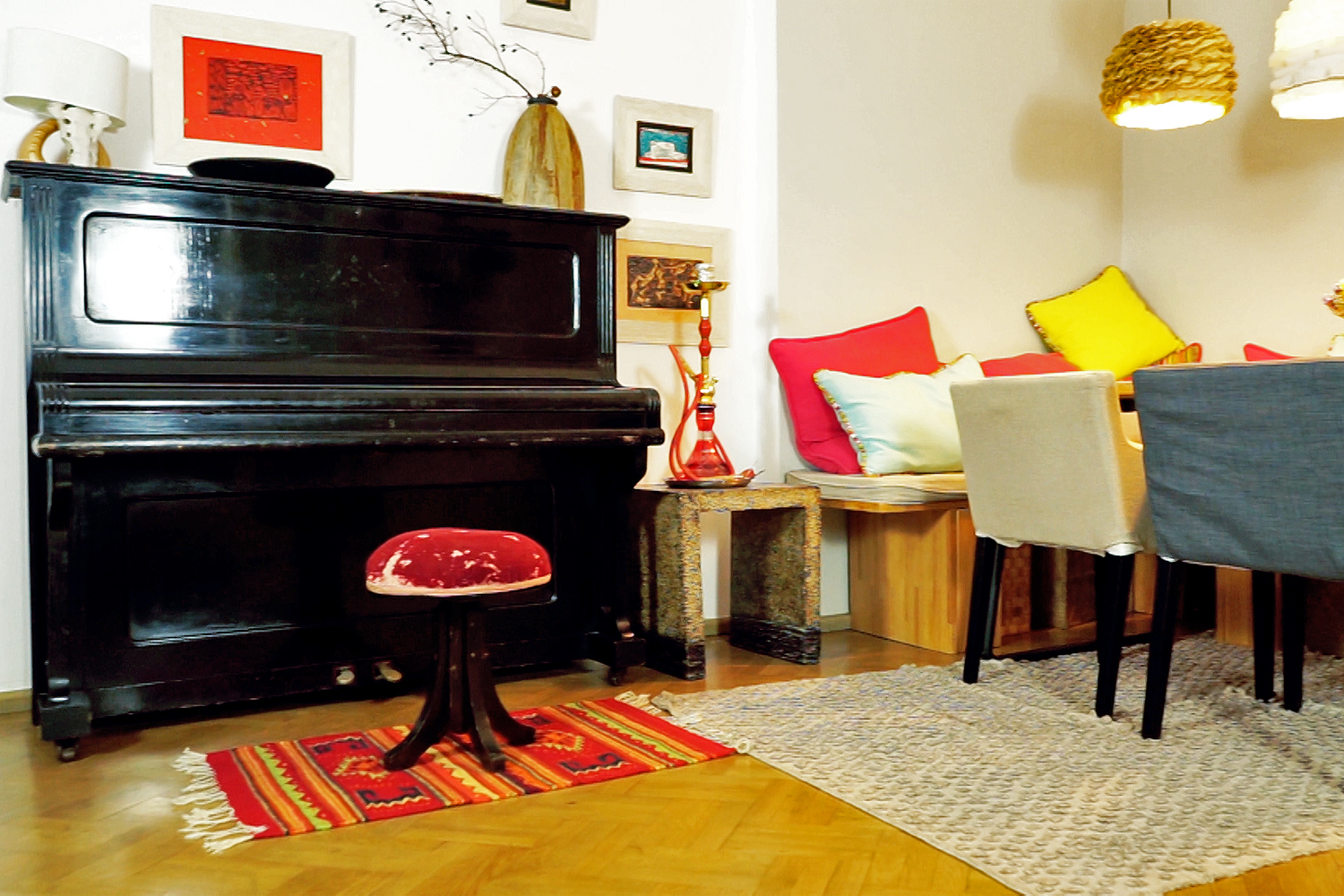 Amenajare living casa Cotroceni