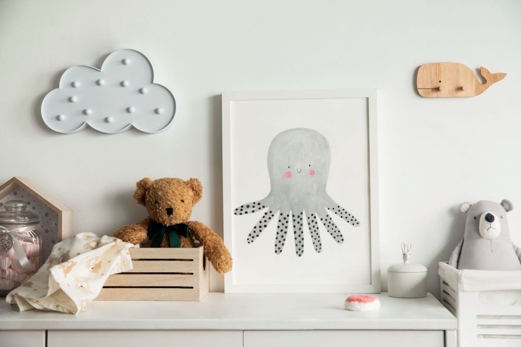 detalii decor camera copil