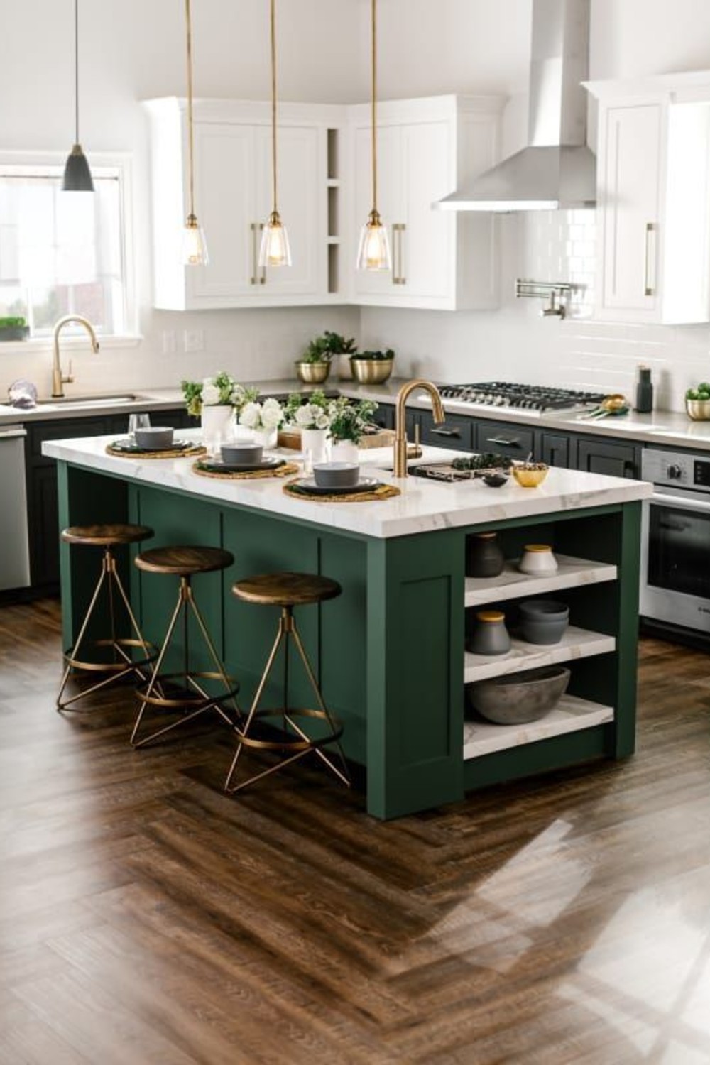 insula de bucătărie - rol estetic