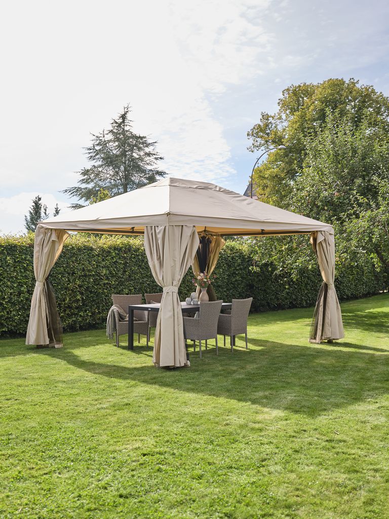 Pavilion cu cadru din oțel cu copertină din poliester impermeabil, NORDMARKA, JYSK, 2999 de lei