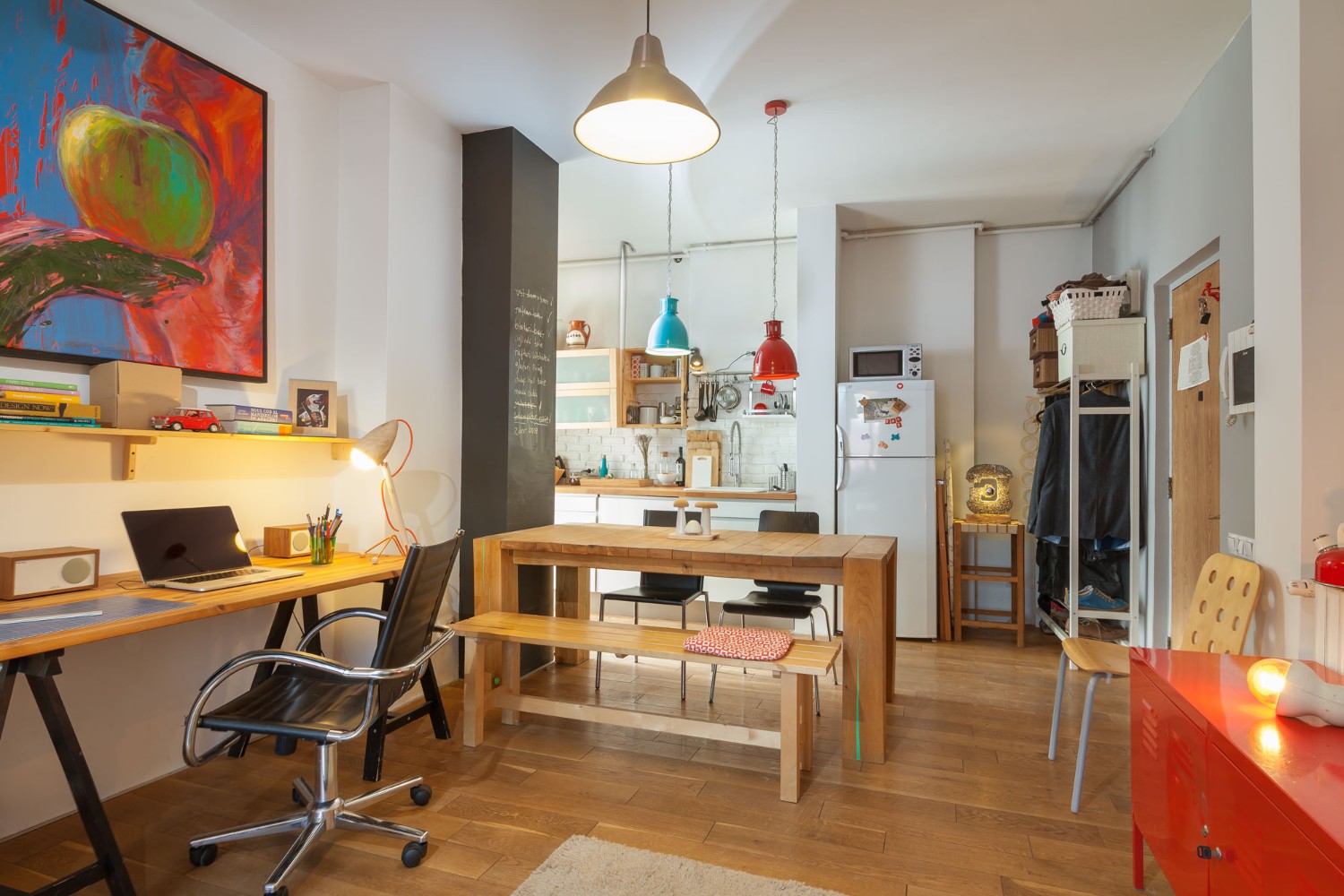 Living amenajarea 2 camere