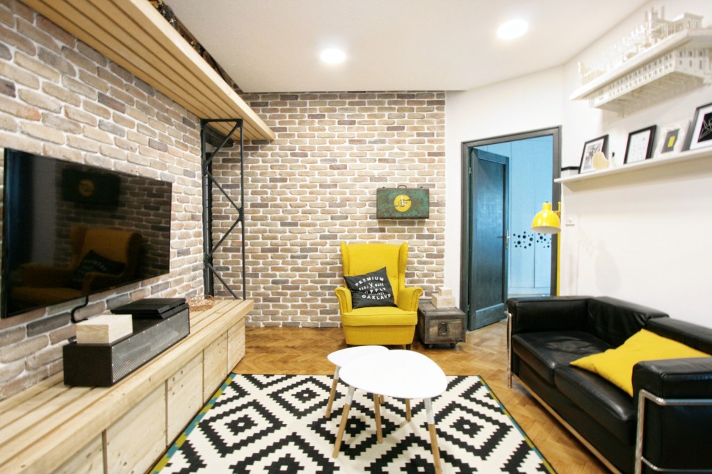 apartament interbelic mihail neagu living
