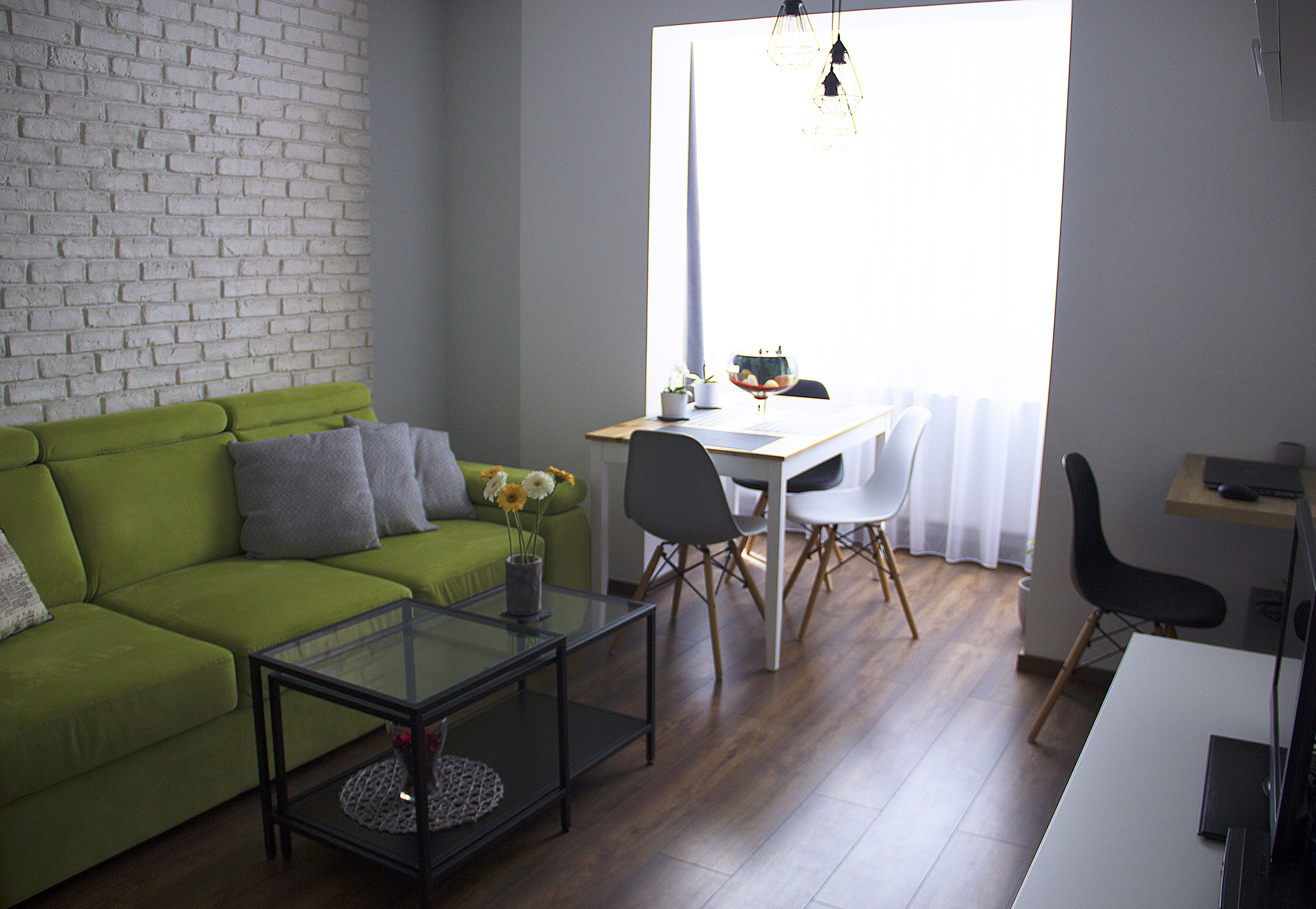 living canapea verde