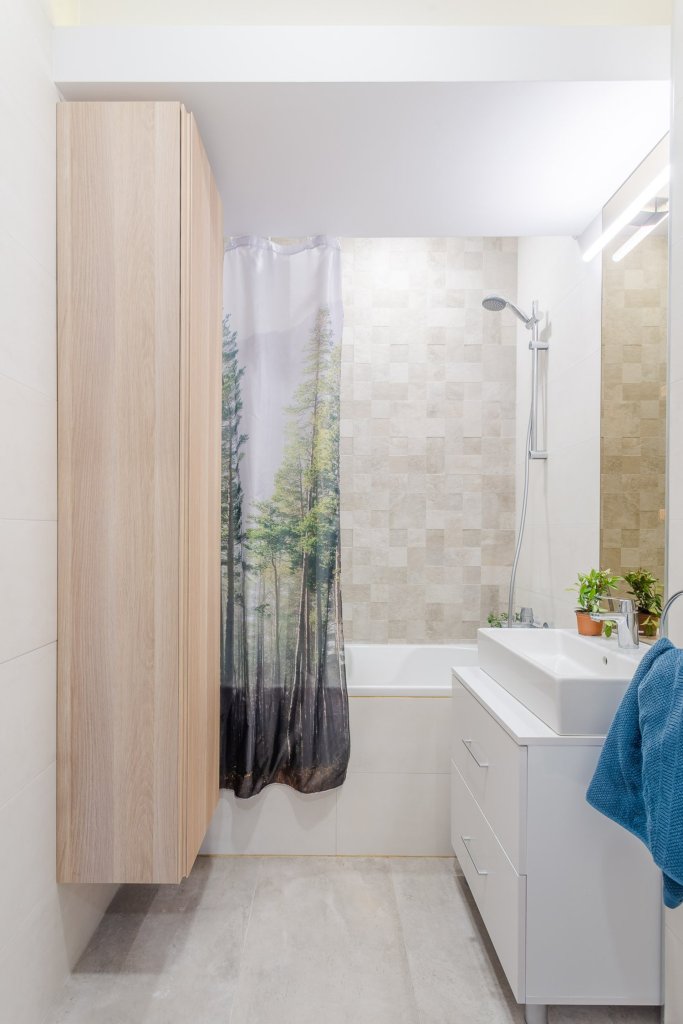 amenajare apartament cu 2 camere 50 mp