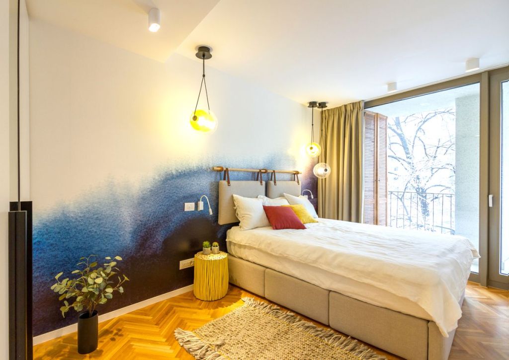 amenajare apartament cu 3 camere dormitor