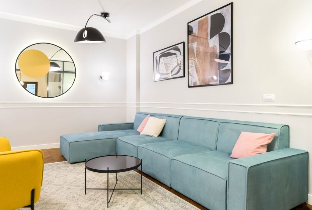 apartament de 3 camere colorat