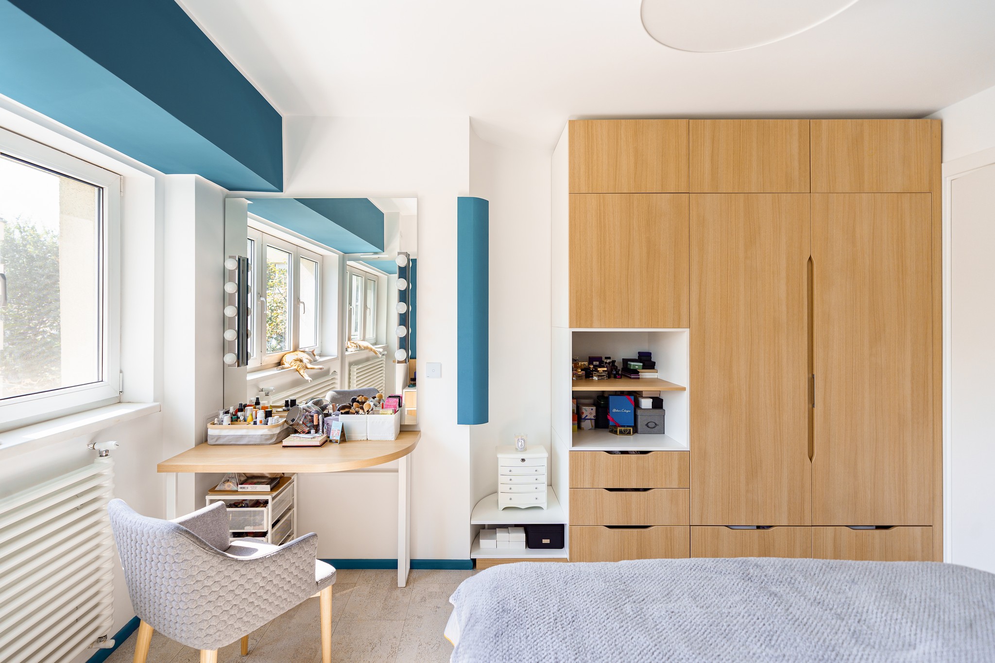 amenajare apartament bucuresti dulap dormitor