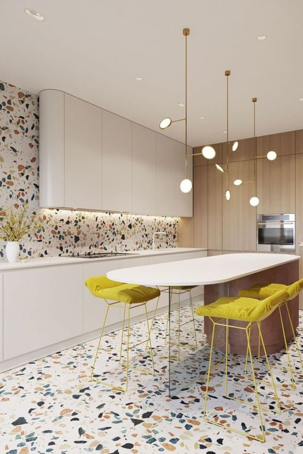 terrazzo - placare bucatarie