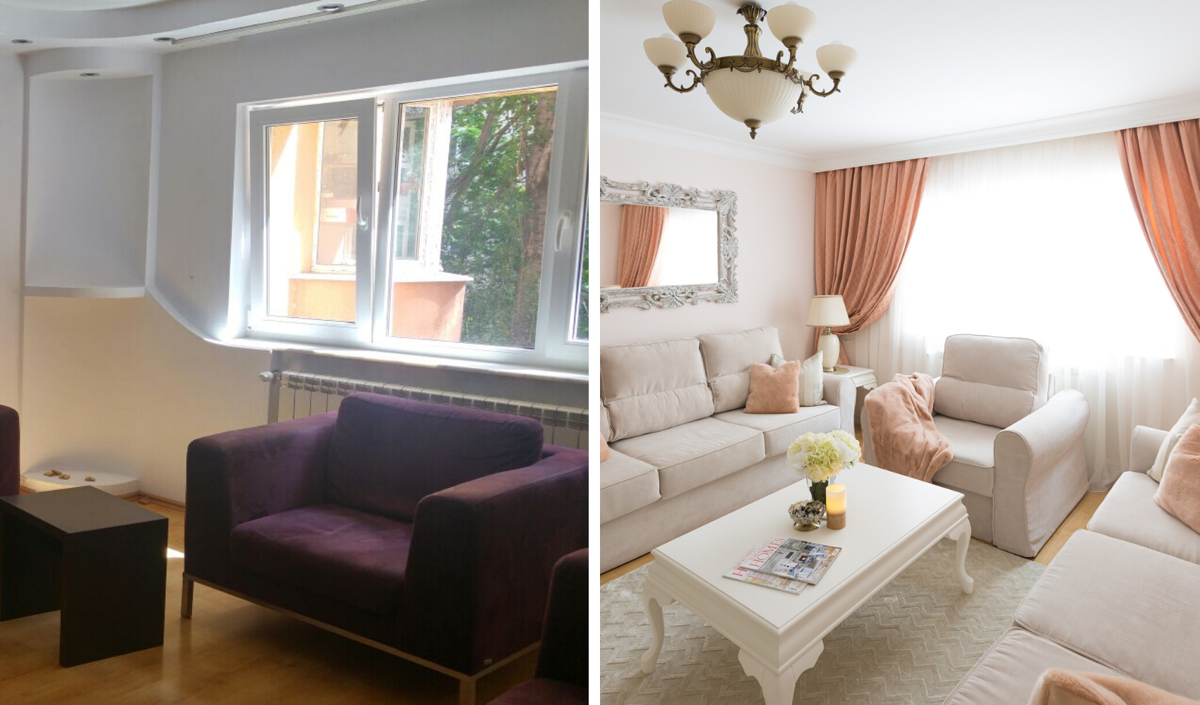 amenajare stil clasic apartament trei camere bucuresti