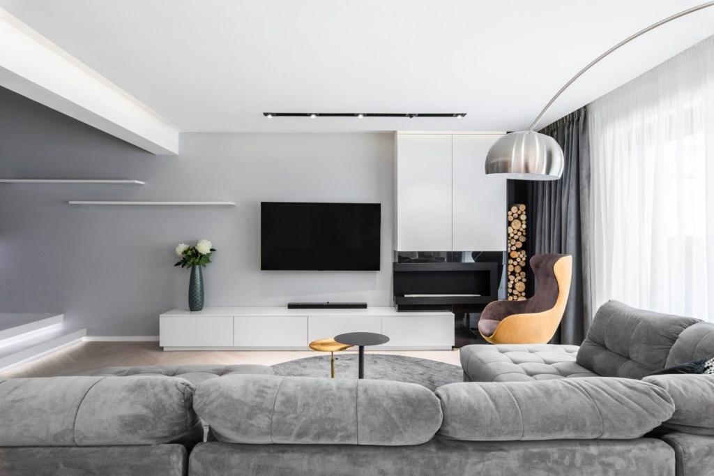 Amenajare open space duplex modern_Studio2.1 Bucuresti (1)