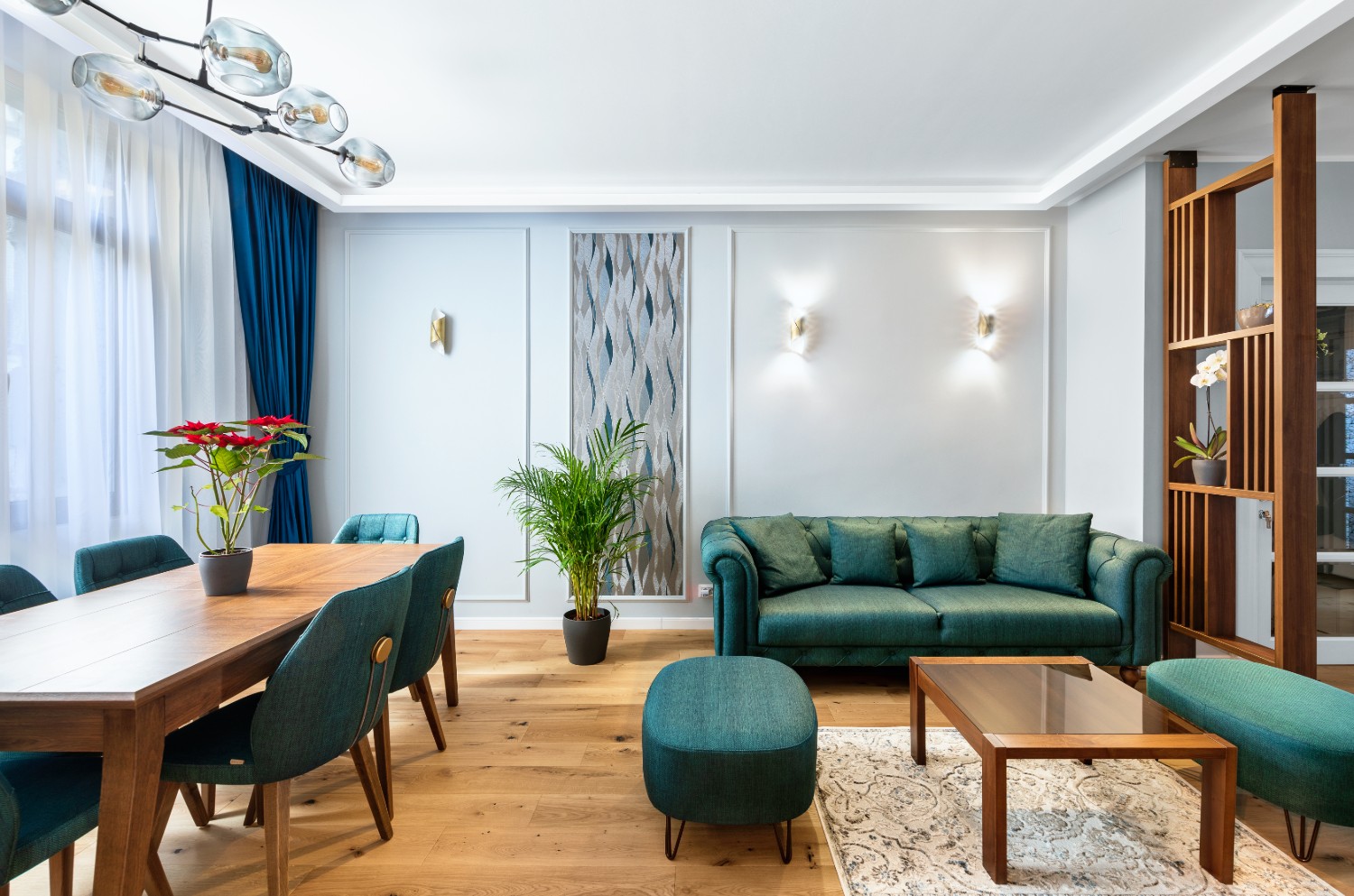 Living și dining apartament cu aer franțuzesc de lângă parcul Cișmigiu - arh. Cătălina Simion, Volucre