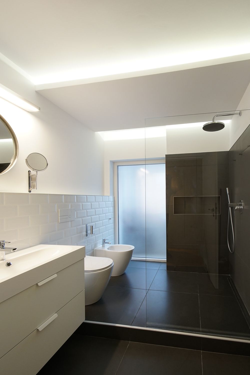 recompartimentare apartament doua camere baie