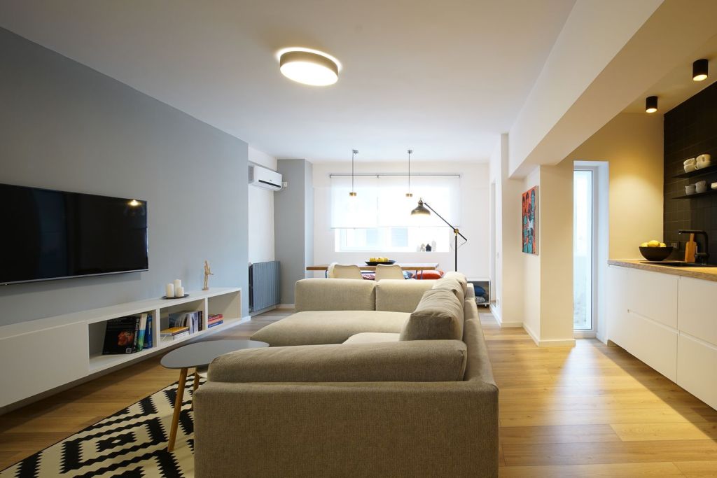 apartament de inchiriat living
