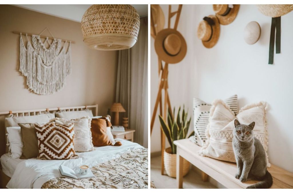 amenajare boho chic