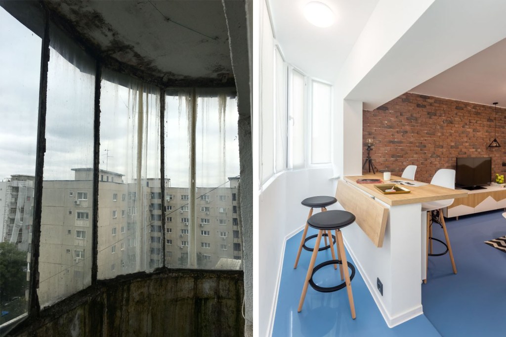 before and after balcon
