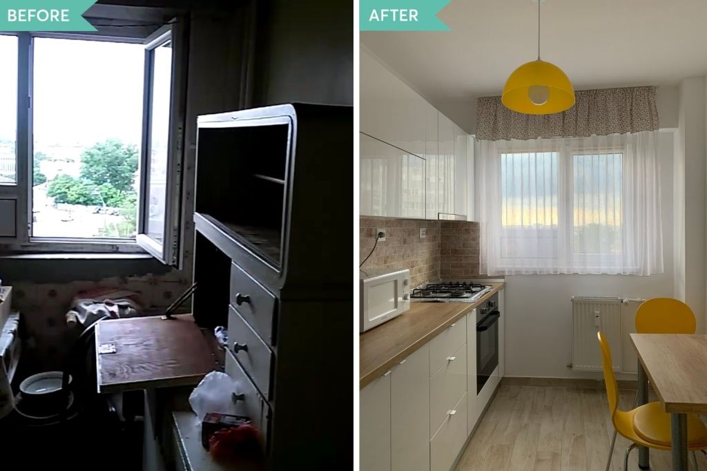 renovare apartament 2 camere