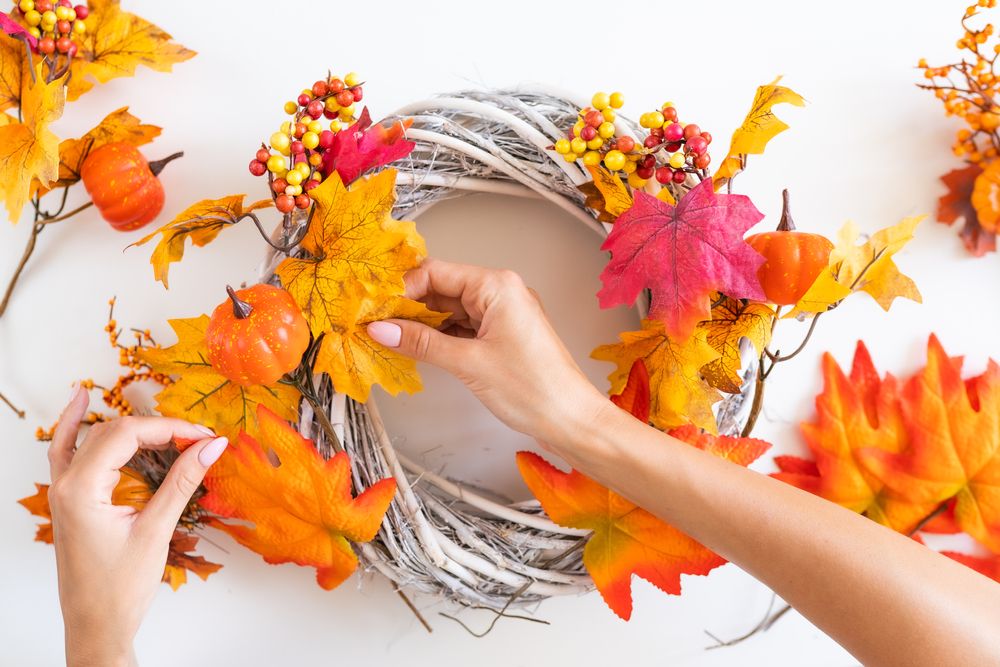 decorațiuni handmade de toamnă