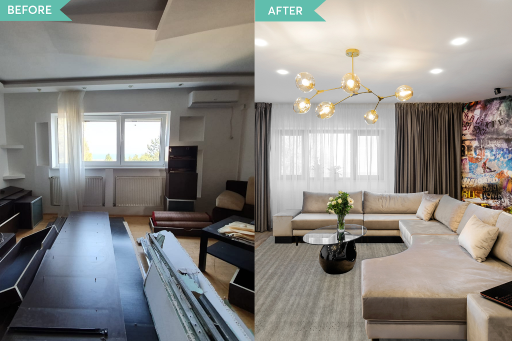 Renovare apartament Constanta - Pure Mess Design