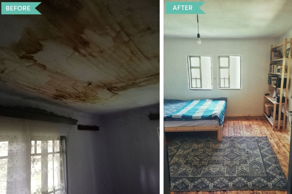 ei vor amenaja simplu și funcțional, deoarece casa este mică și nu e loc de brizbrizuri