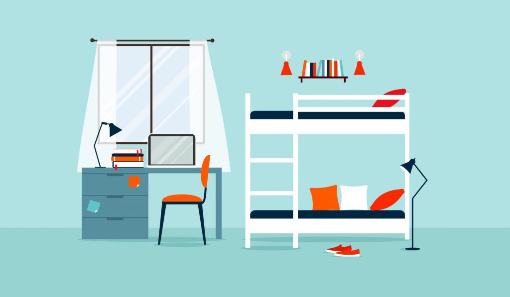 camera camin studenti