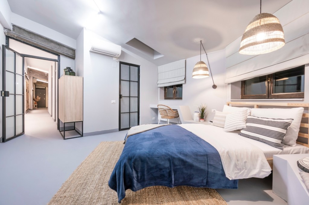 Apartament de inchiriat AirBnb Bucuresti stil boho chic - arh. Andra Bica Kanso Design (20)
