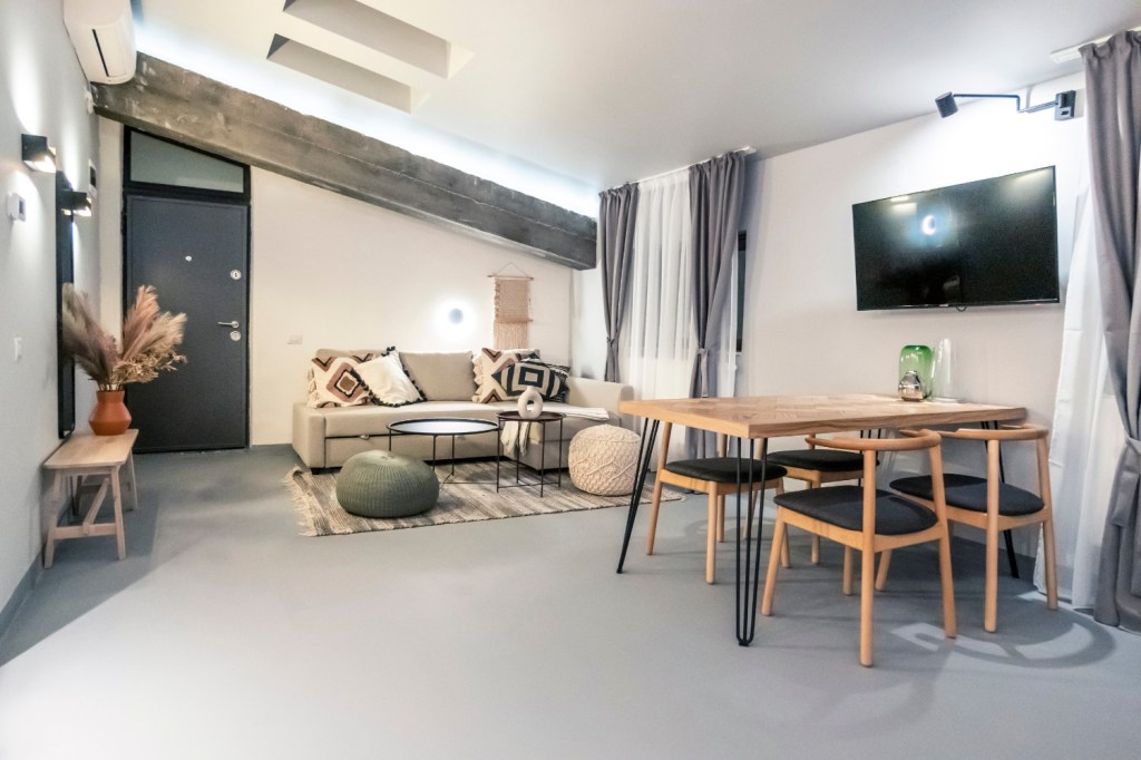 Apartament de inchiriat AirBnb Bucuresti stil boho chic - arh. Andra Bica Kanso Design (25)