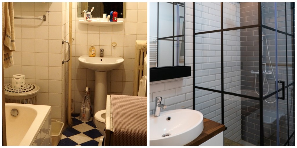 Before and after renovare apartament Bucuresti
