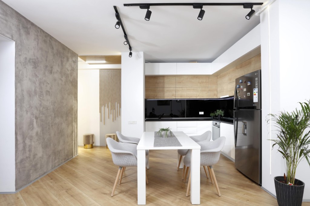 Living cromatica neutra designer Cristian Patrascu (5)