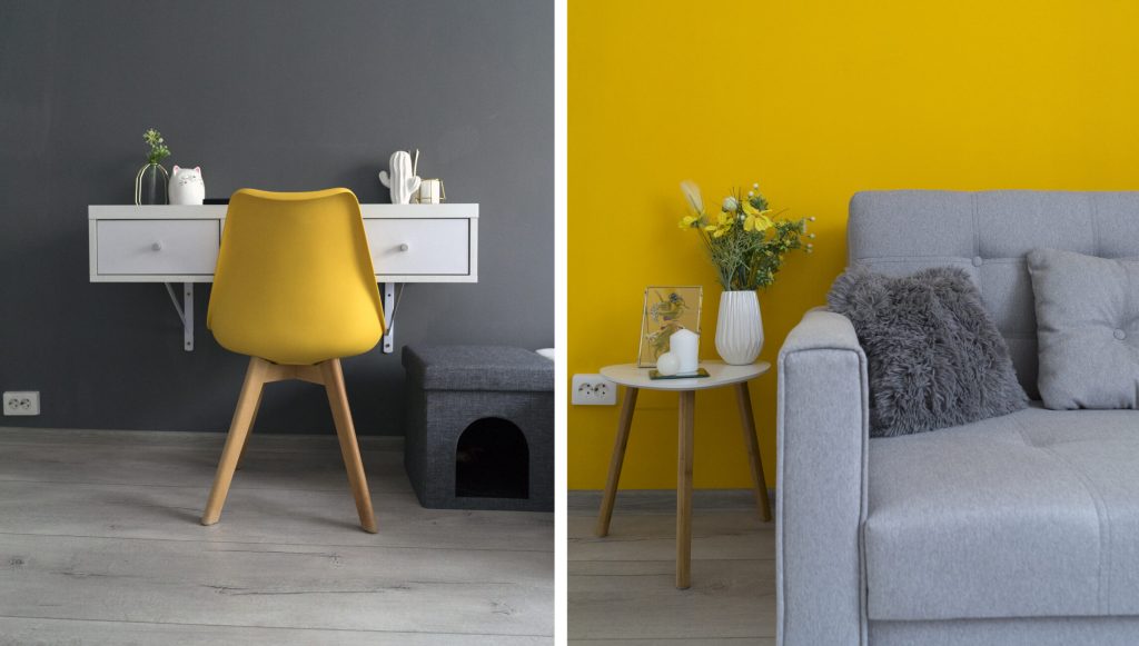 colaj pantone 2021 galben gri