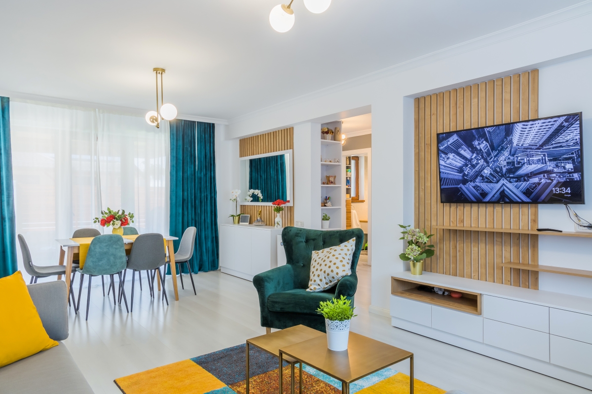 amenajare casă Izvorani Arhitect.O living imagine ansamblu