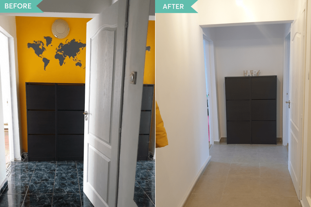 Before and after apartament Tineretului Bucuresti (2)