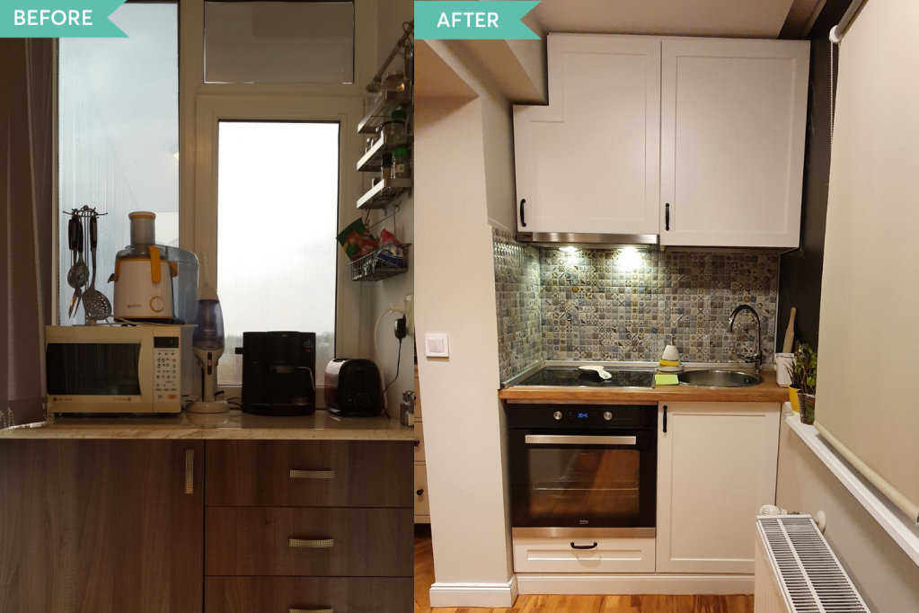 Before and after renovare Tineretului (2)