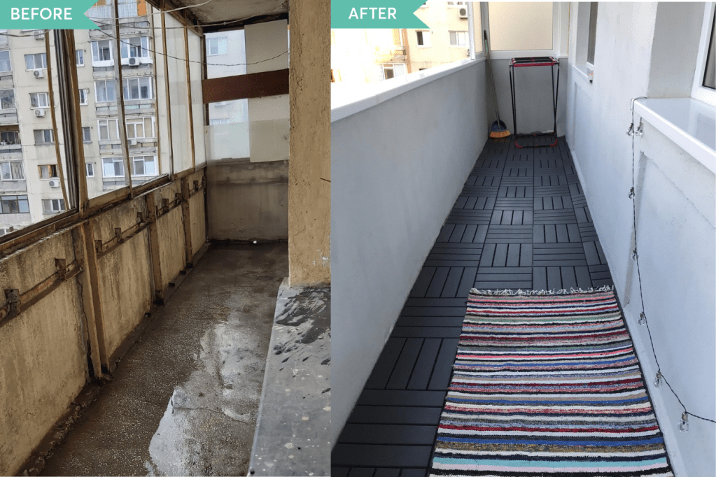 Before - renovare bucatarie Bucuresti
