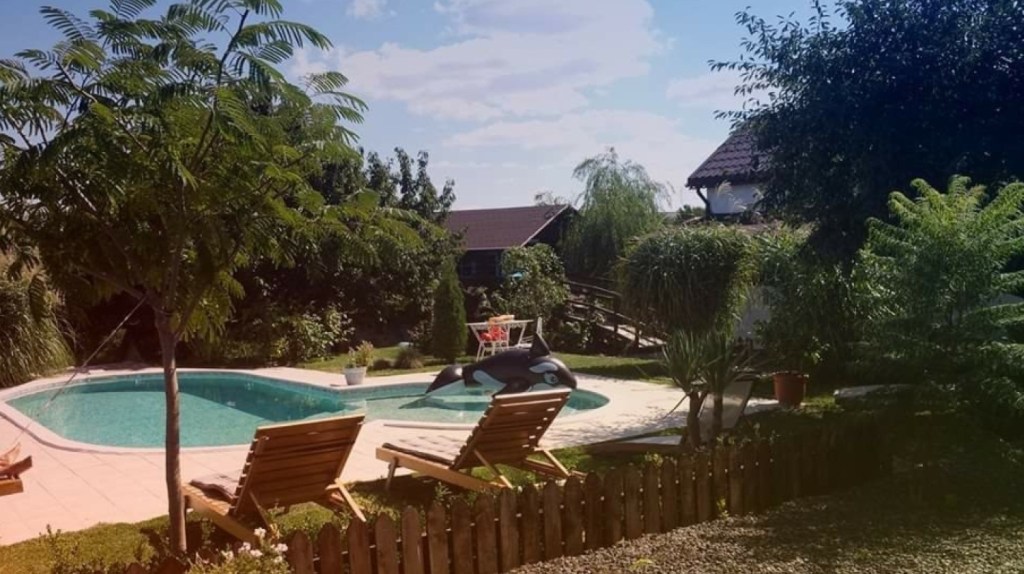 Așa arăta casa în 2010, după renovare. Curtea era aproape inexistentă