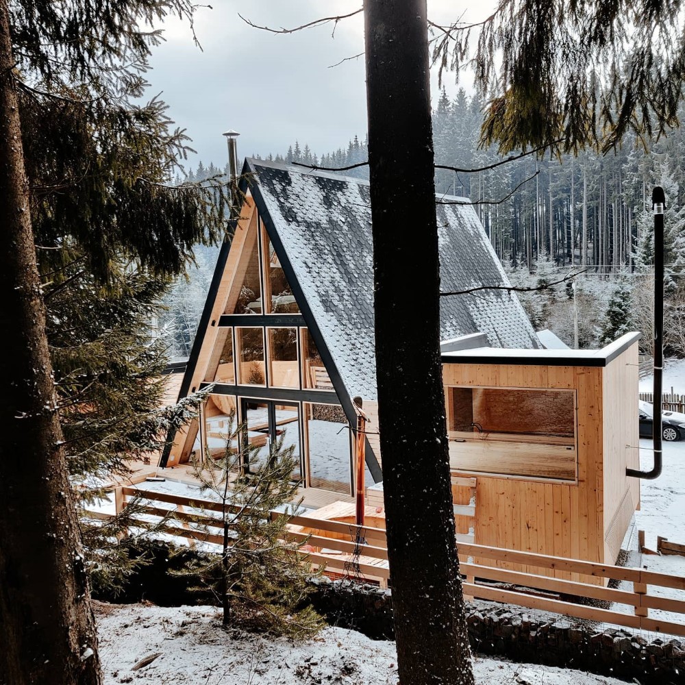 Ruben și-a dorit o construcție călduroasă care să ofere un sentiment de „acasă.”