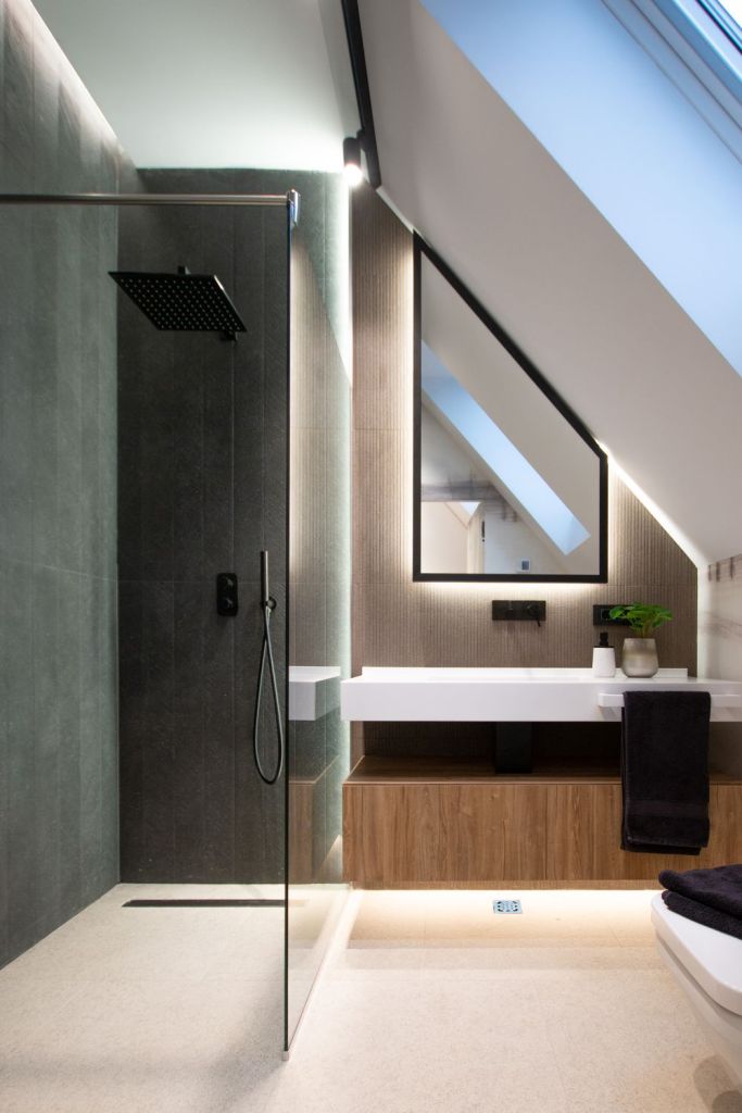 amenajare duplex baie mansarda