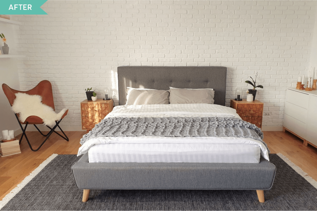 casa stil scandinav dormitor