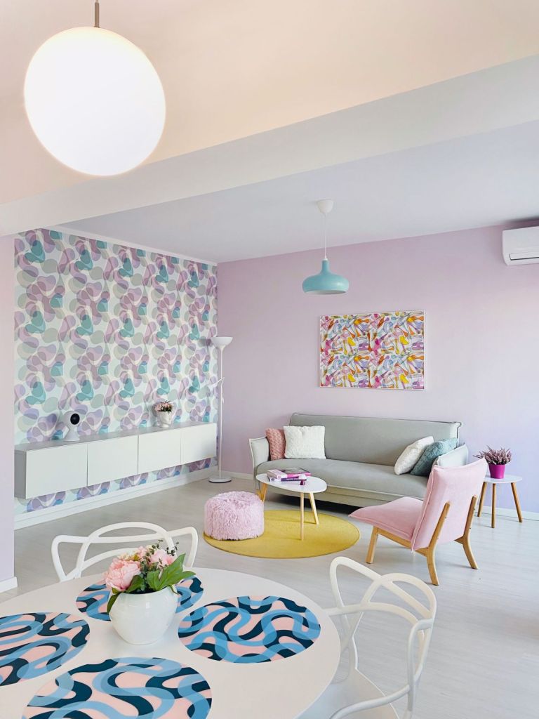 living colorat bubble house apartament doua camere bucuresti