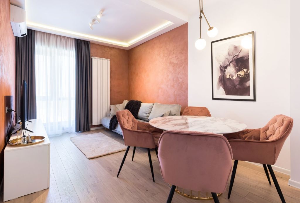amenajare apartament cu 2 camere decomandat