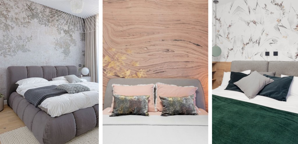 tapet dormitor exemple amenajari