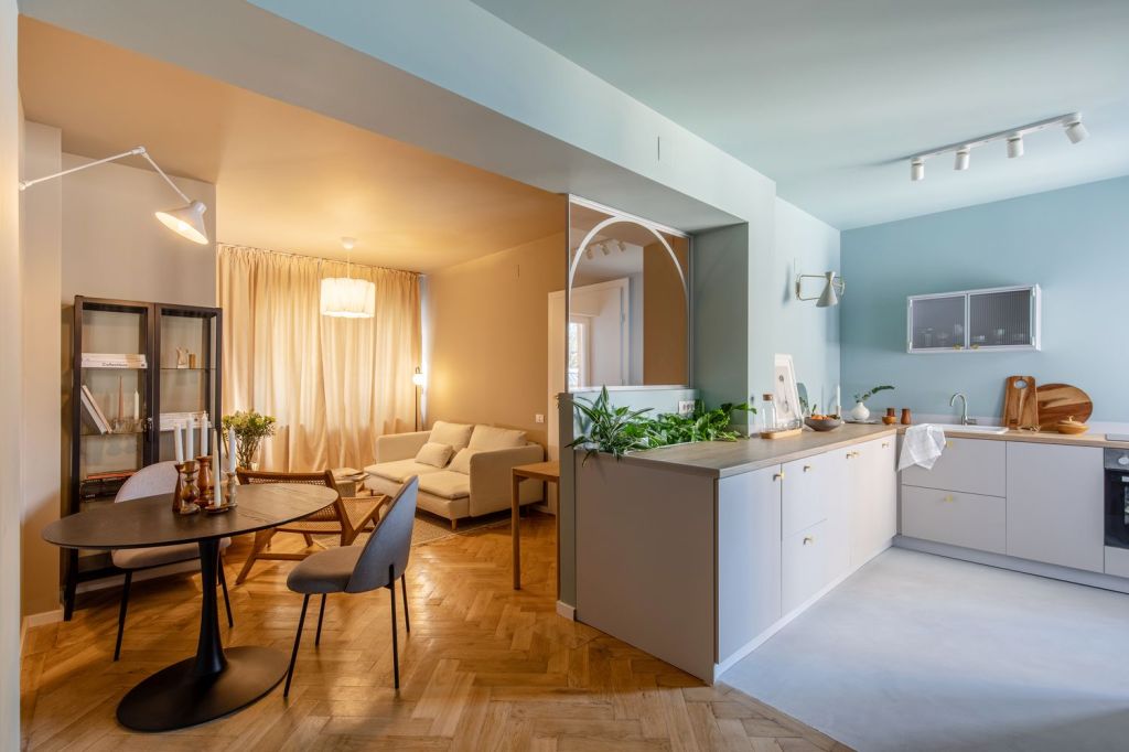 amenajare apartament living