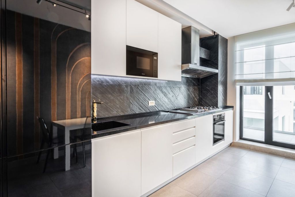 amenajare penthouse bucatarie