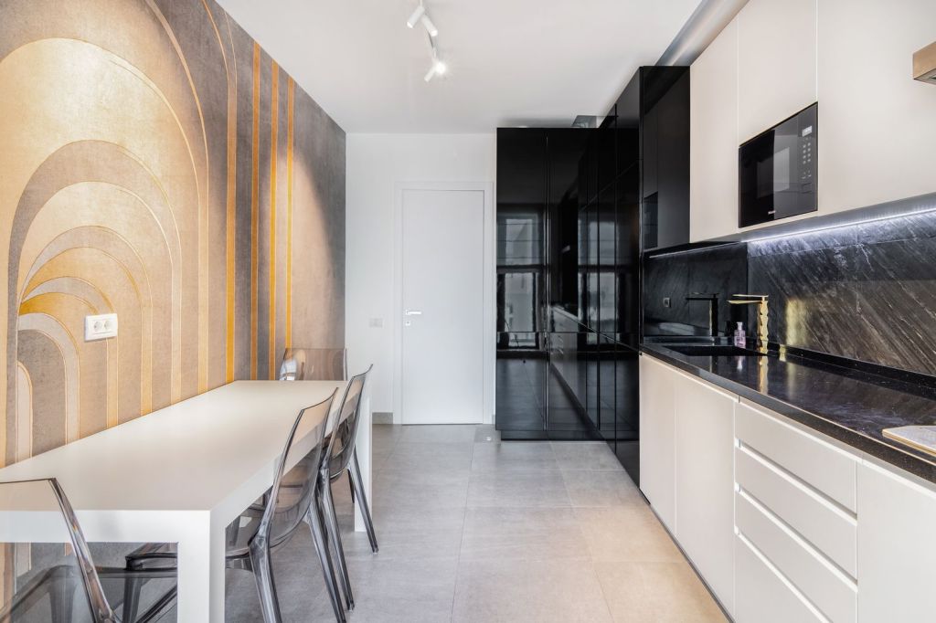 amenajare penthouse bucatarie