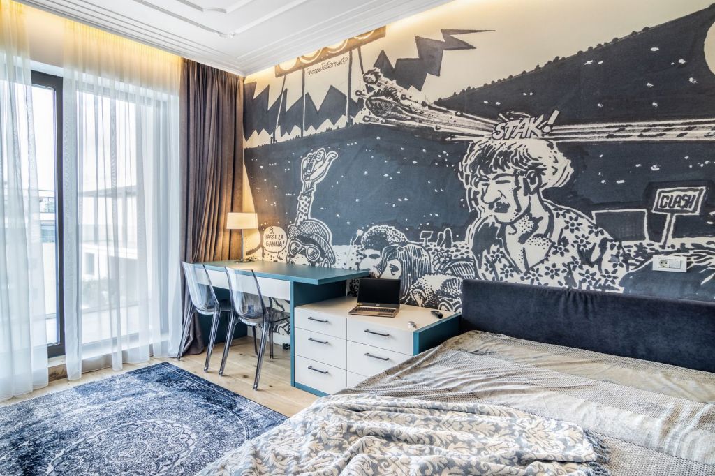 amenajare penthouse dormitor